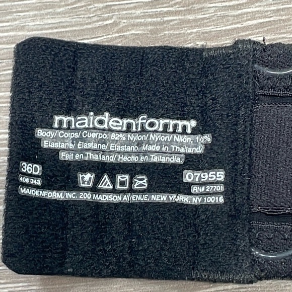 NWOT Maidenform 07955 Strapless Underwire Bra 36D - Picture 7 of 14